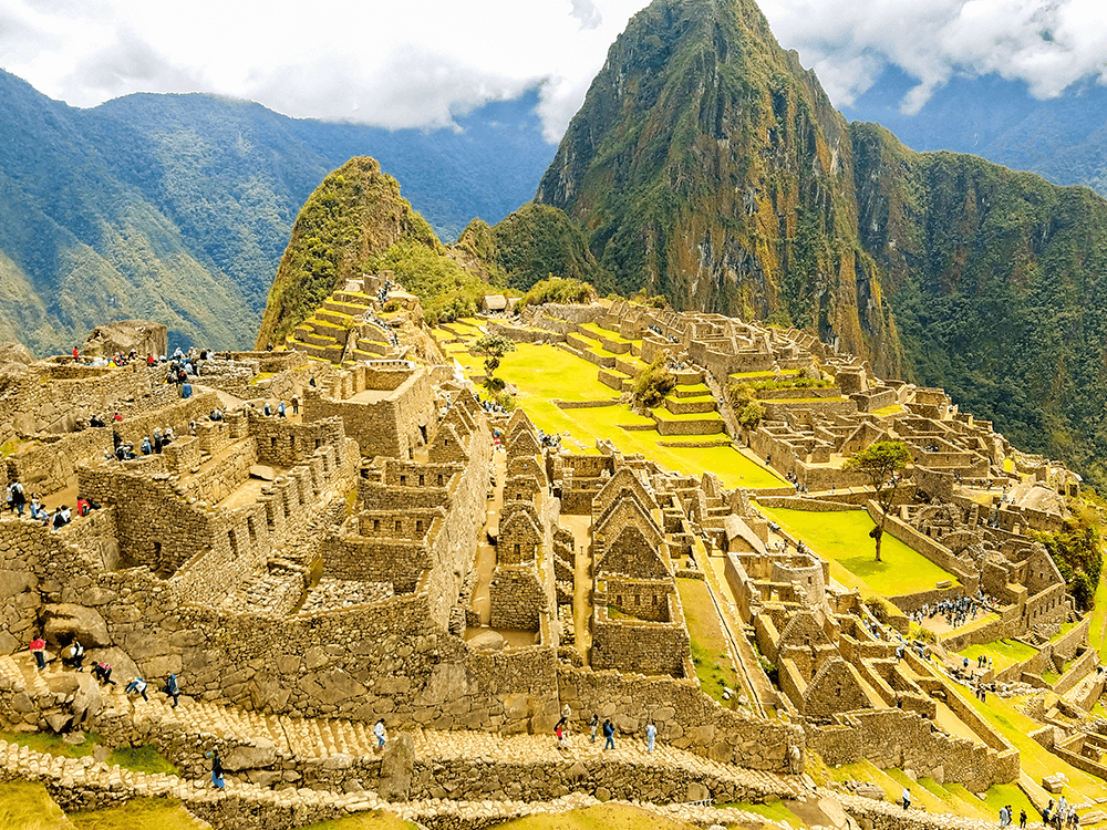 Machu Picchu from the top