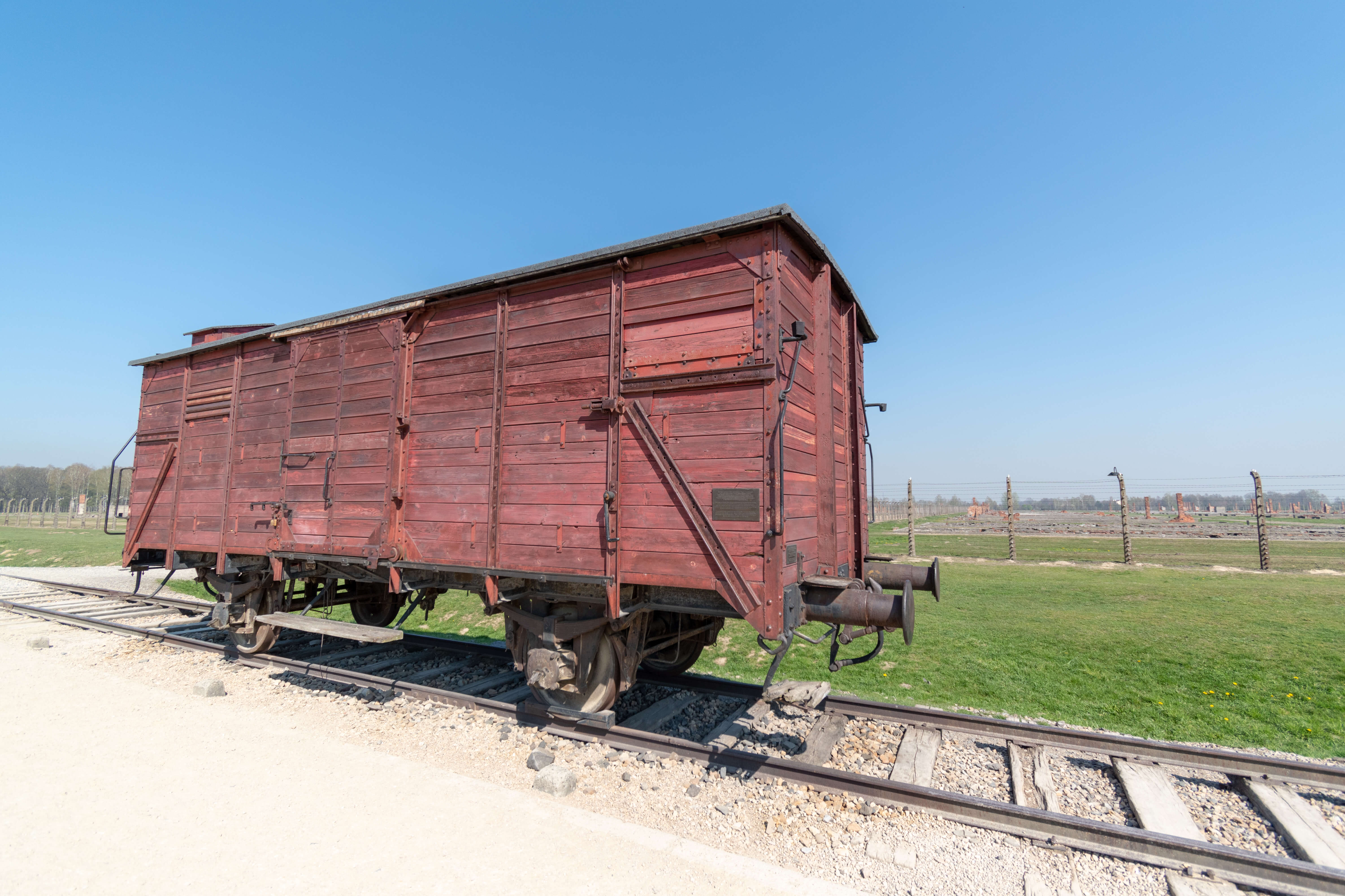 Birkenau train car